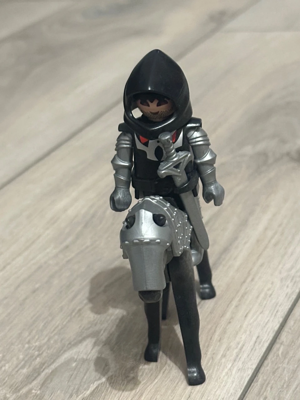 Lote Playmobil Dragão preto gigante + cavaleiro a cavalo, 7 personagens, acessórios – photo 5